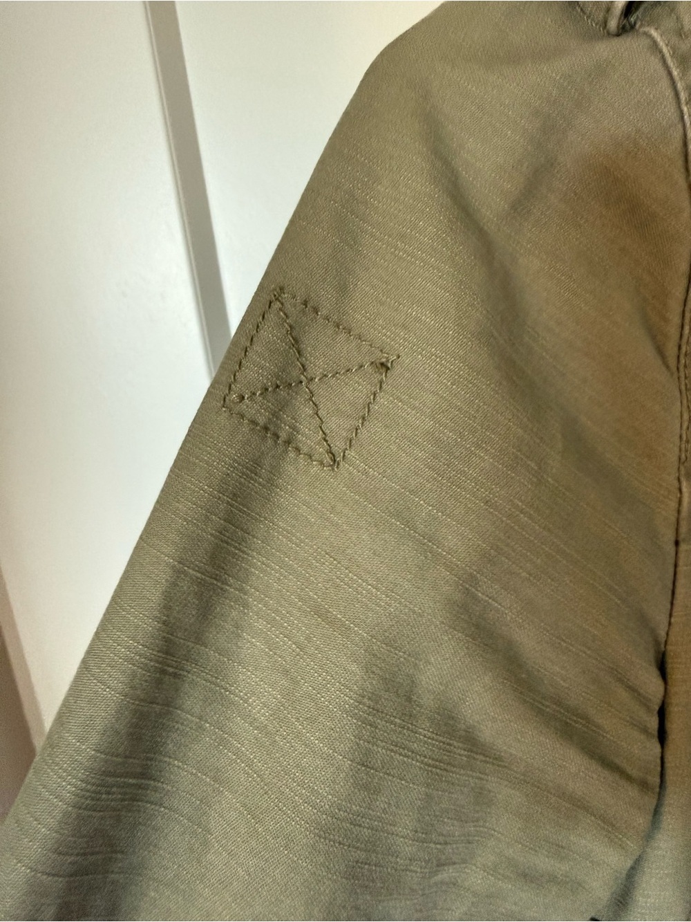 H&M Olive Utility Field Jacket with Epaulets - Picture 2 of 6